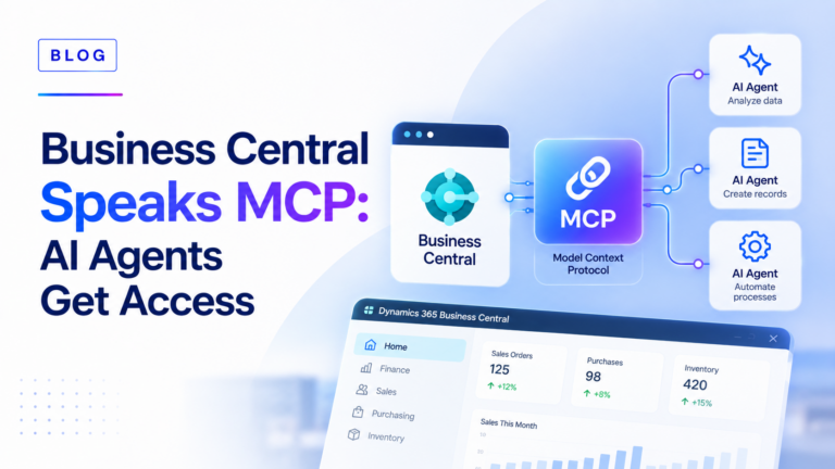 Business Central Speaks MCP: AI Agents Get Access